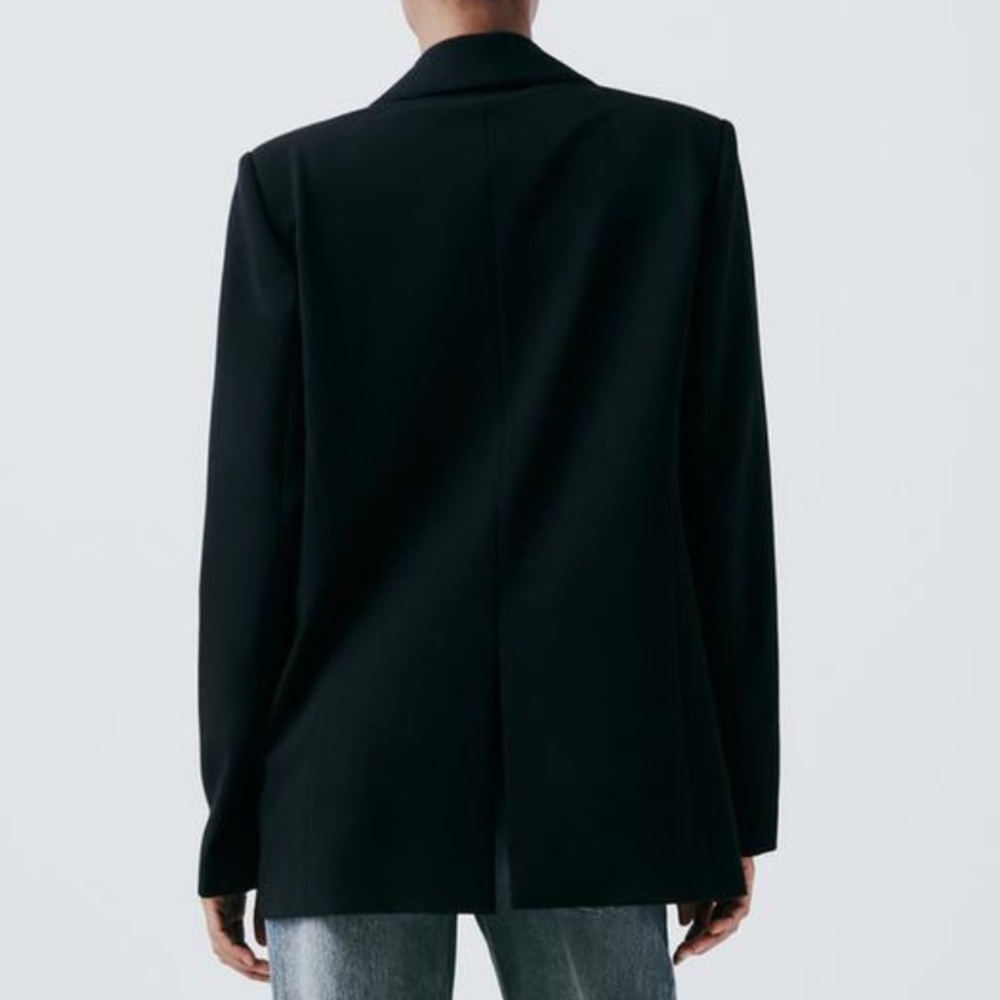 Xs Zara Basic Black Blazer - image 2